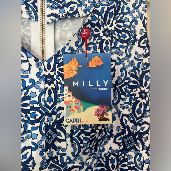 MILLY for Design Nation Fit Flare Short Dress - Picture 5 of 5